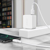 Acefast USB-kabel - USB Type C 1,2 m, 3A hvid (C2-04 hvid)