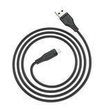 Acefast kabel MFI USB - Lightning 1,2 m, 2,4 A sort (C3-02 sort)