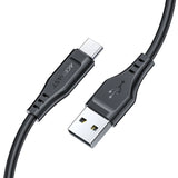 Acefast USB-kabel - USB Type C 1,2 m, 3A hvid (C3-04 hvid)