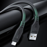 Acefast USB-kabel - USB Type C 1,2 m, 3A hvid (C3-04 hvid)