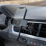 Acefast bil automatisk telefonholder på ventilationsgrillen sort (D9 sort)