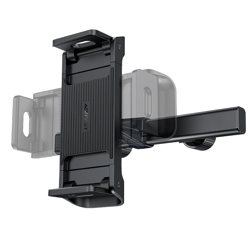 Acefast bilhovedstøtteholder til telefon og tablet (bredde 135-230 mm) sort (D8 sort)