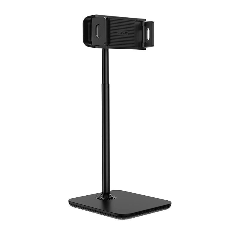 Acefast teleskopisk telefon- og tabletholder (135-230 mm bred) til skrivebordet 360° sort (E4 sort)
