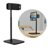 Acefast teleskopisk telefon- og tabletholder (135-230 mm bred) til skrivebordet 360° sort (E4 sort)