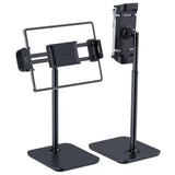 Acefast teleskopisk telefon- og tabletholder (135-230 mm bred) til skrivebordet 360° sort (E4 sort)