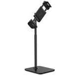 Acefast teleskopisk telefon- og tabletholder (135-230 mm bred) til skrivebordet 360° sort (E4 sort)