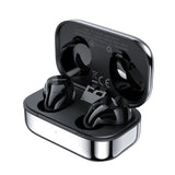 Acefast gaming in-ear trådløse hovedtelefoner TWS Bluetooth 5.2, cVc 8.0, aptX, SBC, AAC, 65ms forsinkelse vandtæt IPX4 sølv (T7 sølv)