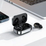 Acefast gaming in-ear trådløse hovedtelefoner TWS Bluetooth 5.2, cVc 8.0, aptX, SBC, AAC, 65ms forsinkelse vandtæt IPX4 sølv (T7 sølv)
