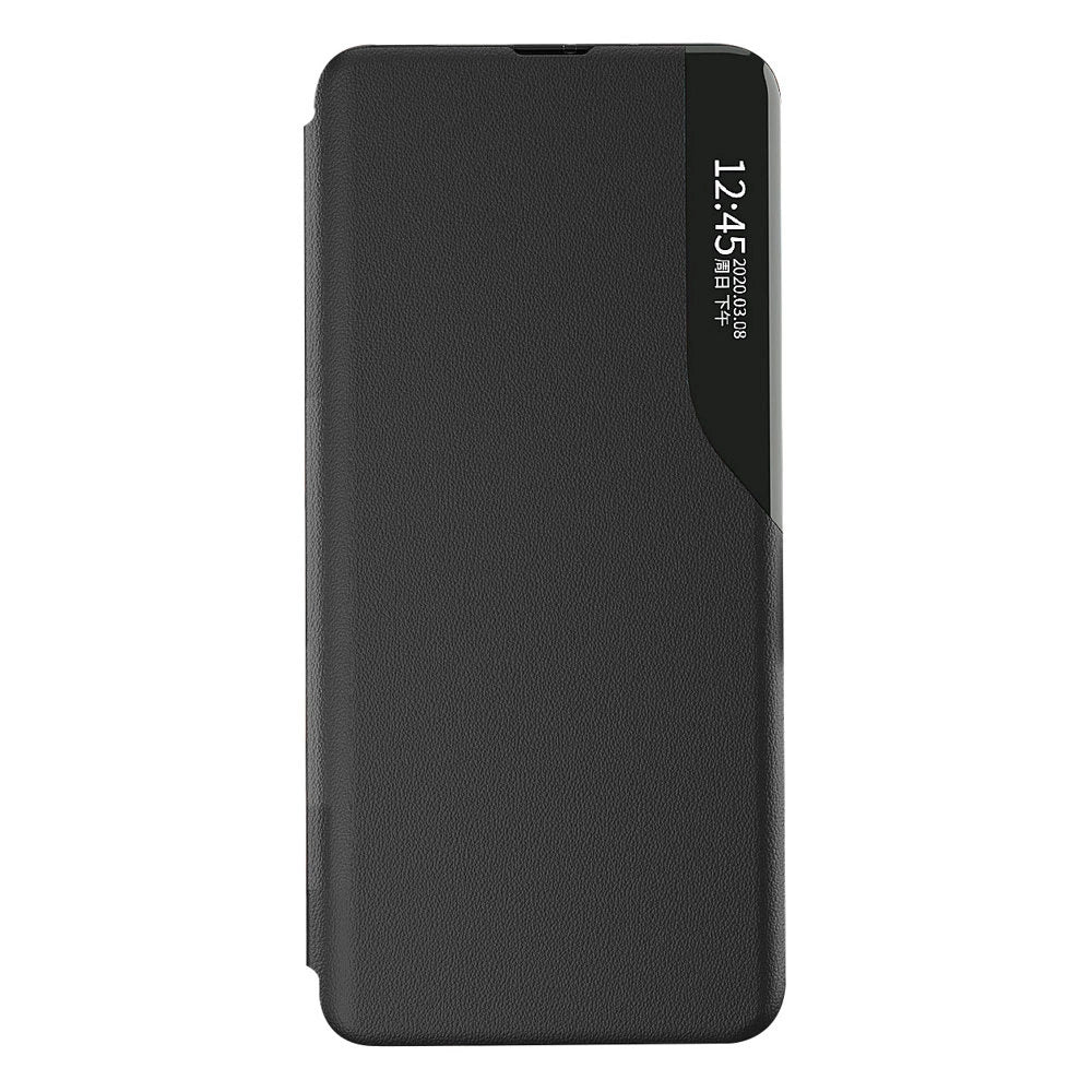 Eco læder View Case Elegant Flip Cover med Stand Function Poco M4 Pro 5G Red