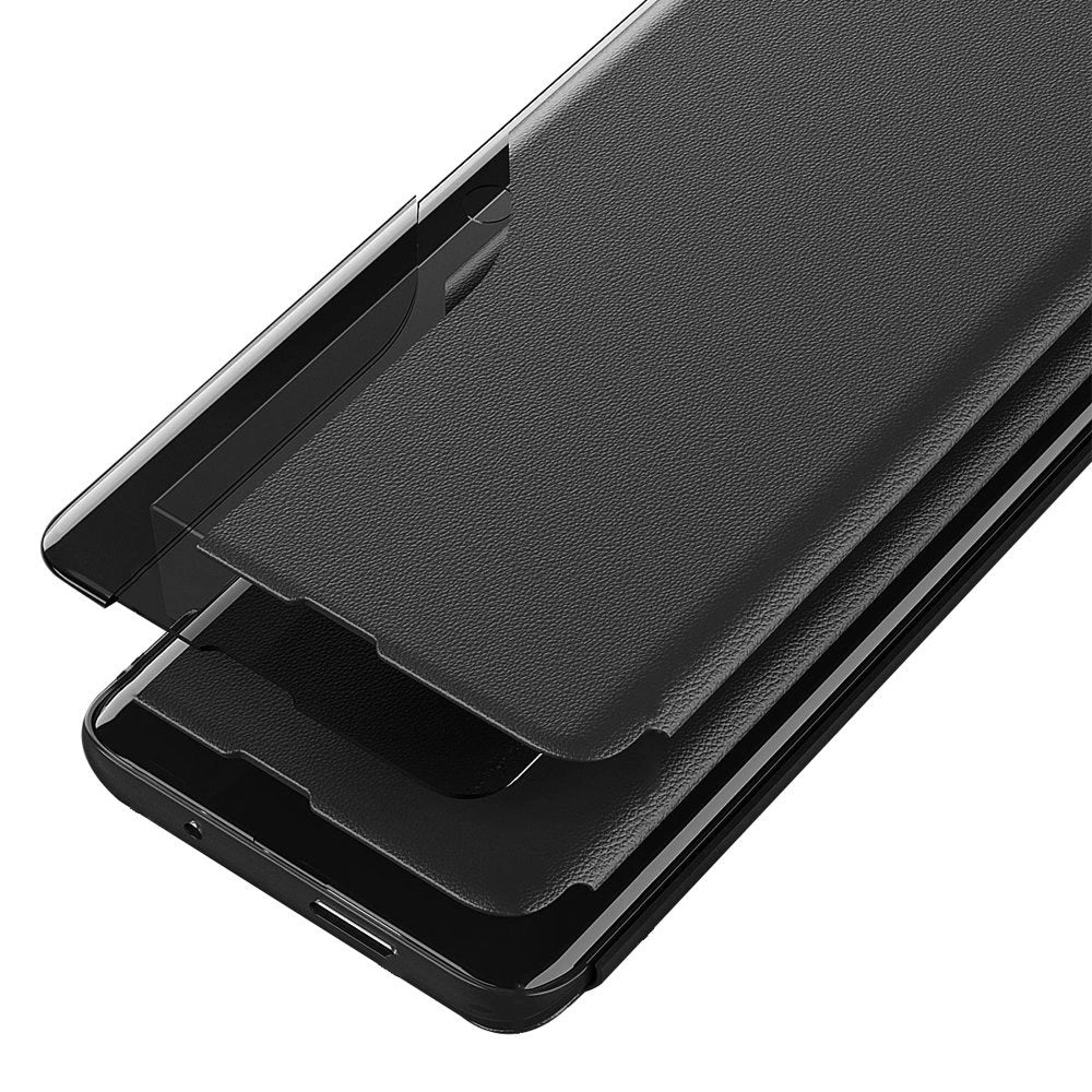Eco Leather View Case Elegant Flip Cover Stand Function Poco M4 Pro 5G Sort