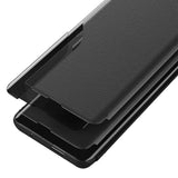 Eco Leather View Case Elegant Flip Cover Stand Function Poco M4 Pro 5G Sort