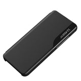 Eco Leather View Case Elegant Flip Cover Stand Function Poco M4 Pro 5G Sort