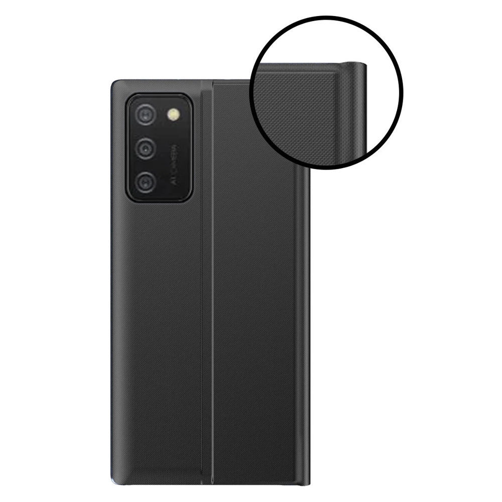 Ny Sleep Case cover med en standfunktion til Samsung Galaxy A03s (166.5) blå