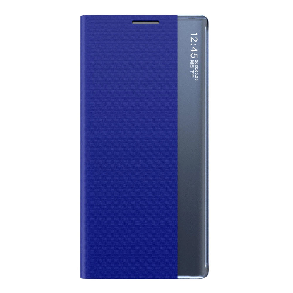 Ny Sleep Case cover med en standfunktion til Samsung Galaxy A03s (166.5) blå