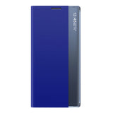 Ny Sleep Case cover med en standfunktion til Samsung Galaxy A03s (166.5) blå