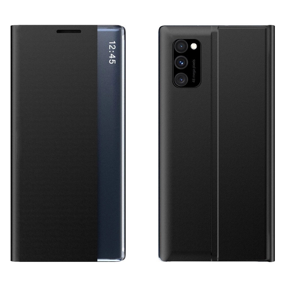 Nye Sleep Case flip cover med standfunktion Xiaomi Redmi Note 11 Pro+ 5G (Kina) / 11 Pro 5G (Kina) / Mi11i HyperCharge / Poco X4 NFC 5G sort