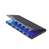 Ny Sleep Case cover med flip-funktion til stativet til Poco M4 Pro 5G sort