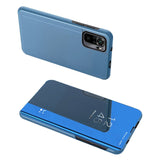 Clear View Case flip case Xiaomi Redmi Note 11 Pro+ 5G (Kina) / 11 Pro 5G (Kina) / Mi11i HyperCharge / Poco X4 NFC 5G blå