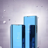 Clear View Case blå Poco M4 Pro 5G flip cover