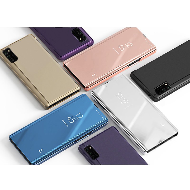 Clear View Case flip cover til Samsung Galaxy A03s (166.5) blå