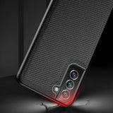 Dux Ducis Fino case er lavet af nylon materiale til Samsung Galaxy S22 + (S22 Plus) blå