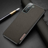 Dux Ducis Fino case er lavet af nylon materiale til Samsung Galaxy S22 + (S22 Plus) blå