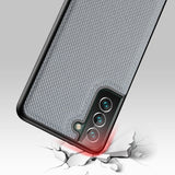Dux Ducis Fino case er lavet af nylon materiale til Samsung Galaxy S22 + (S22 Plus) blå