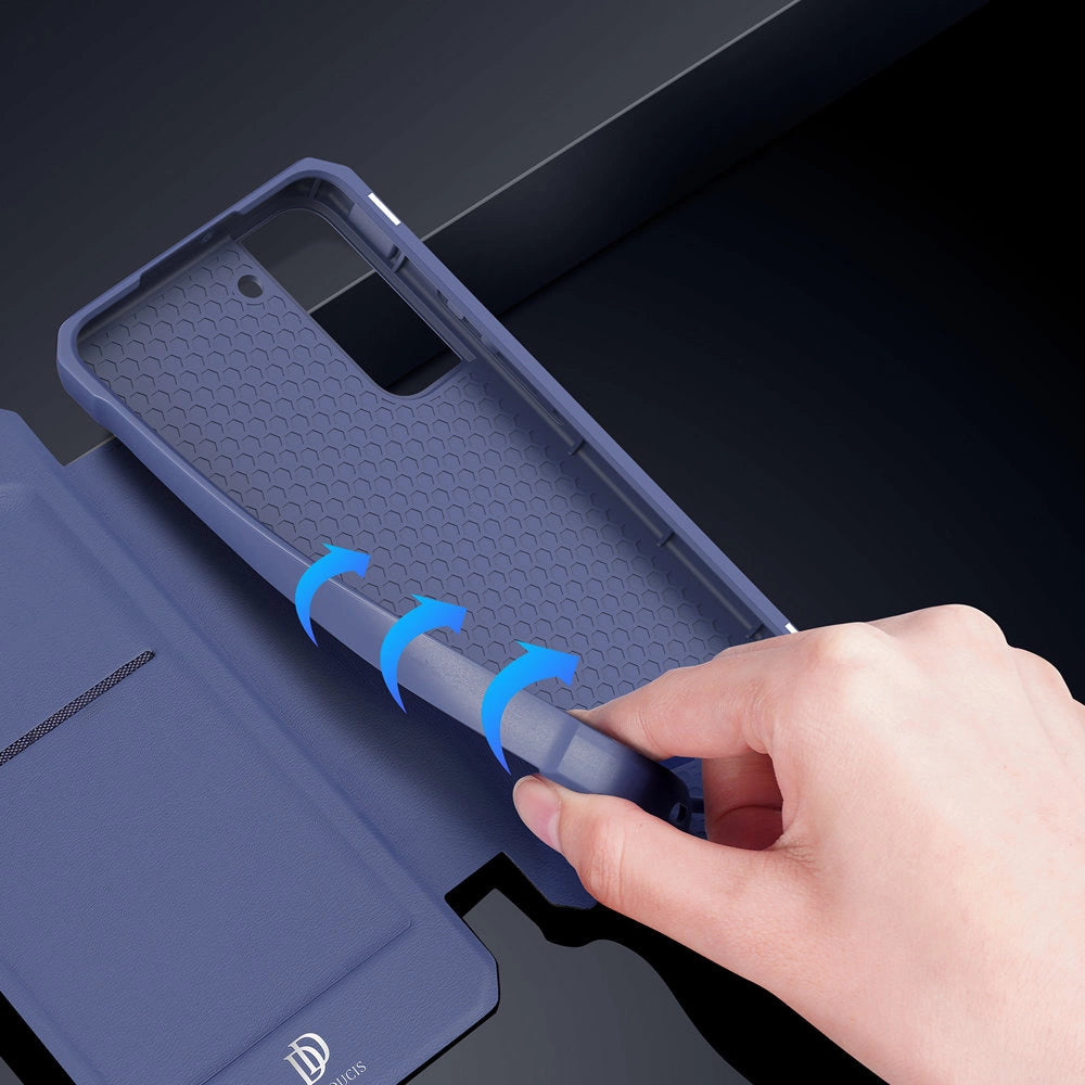 DUX DUCIS Skin X Holster Cover til Samsung Galaxy S22 + (S22 Plus) blå
