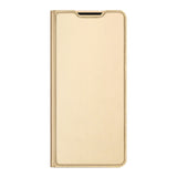 Dux Ducis Skin Pro Holster Cover Flip Cover til Samsung Galaxy S22 + (S22 Plus) guld