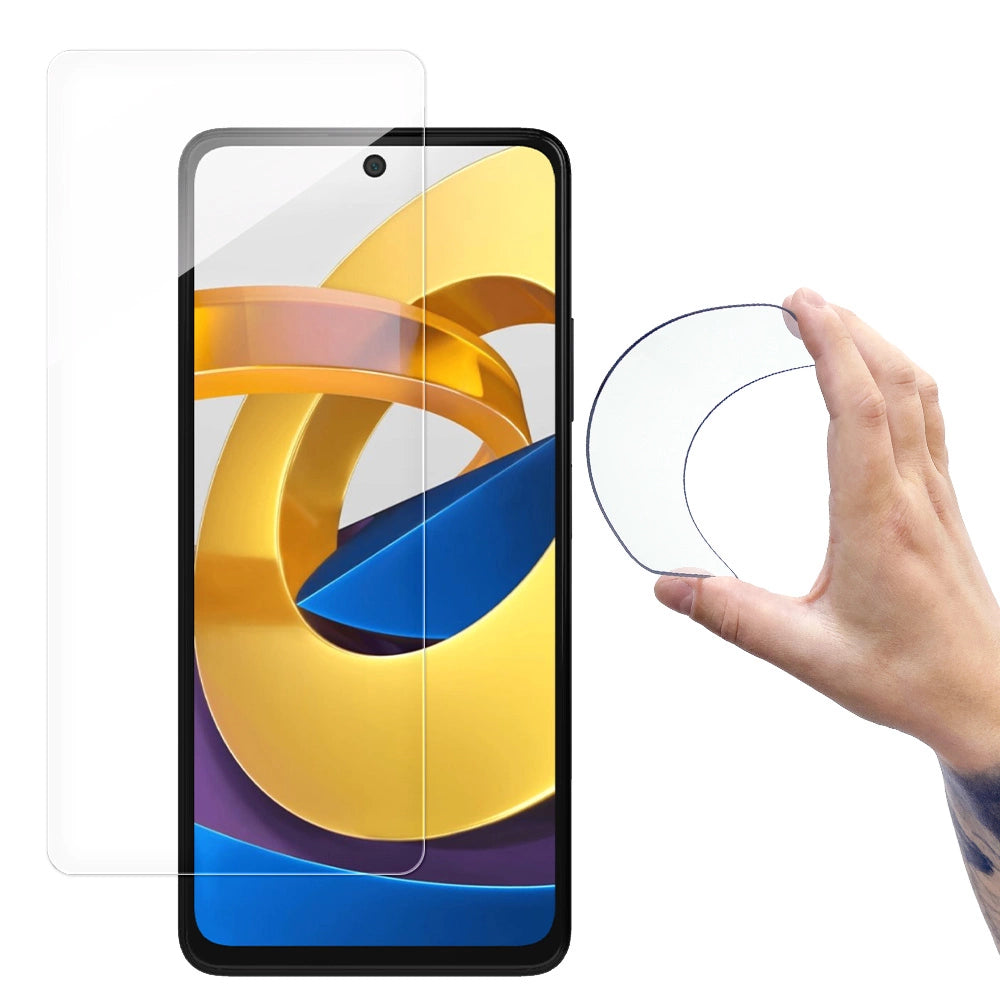 Wozinsky Nano Flexi Hybrid Fleksibel Glasfilm Xiaomi Poco M4 Pro Hæmt Glas