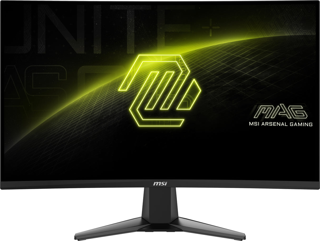 MSI MAG 27C6F computerskærm 68,6 cm (27") 1920 x 1080 pixel Fuld HD LCD Sort