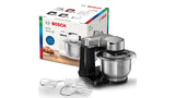 Bosch Serie 2 MUMS2VM00 foodprocessor 900 W 3,8 L Sort, Sølv