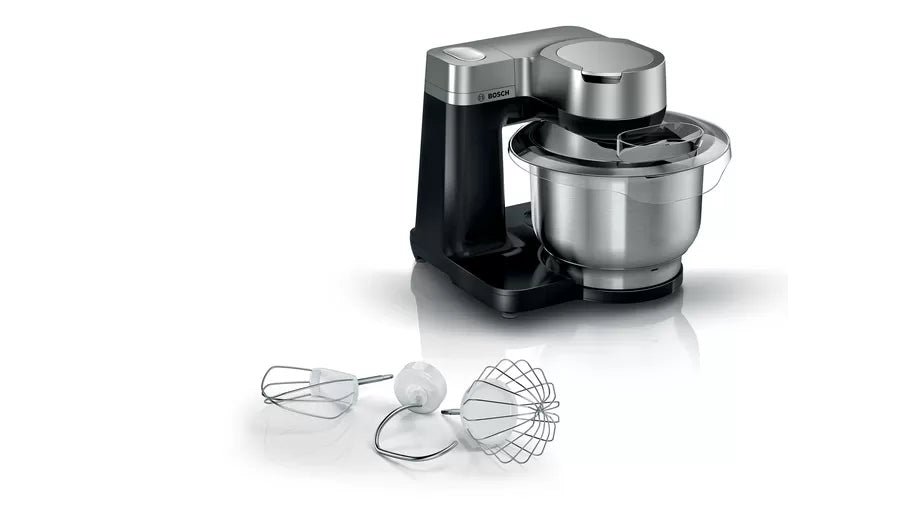 Bosch Serie 2 MUMS2VM00 foodprocessor 900 W 3,8 L Sort, Sølv