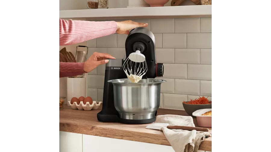 Bosch Serie 2 MUMS2VM00 foodprocessor 900 W 3,8 L Sort, Sølv