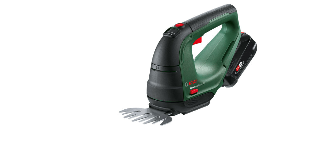 Bosch AdvancedShear 18V-10 batteridreven græssaks 10 cm Lithium-Ion (Li-Ion) Sort, Grøn