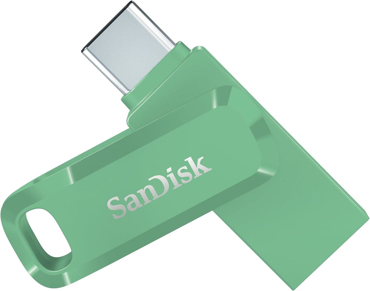 SanDisk Ultra Dual Drive Go USB 256GB USB-nøgle USB Type-A / USB Type-C 3.2 Gen 1 (3.1 Gen 1) Grøn