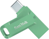 SanDisk Ultra Dual Drive Go USB 256GB USB-nøgle USB Type-A / USB Type-C 3.2 Gen 1 (3.1 Gen 1) Grøn