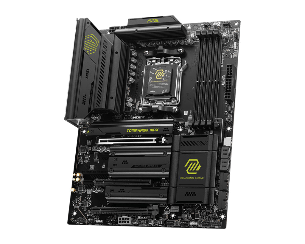 MSI MAG B850 TOMAHAWK MAX WIFI bundkort AMD B850 Sokkel AM5 ATX