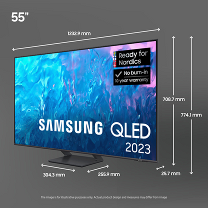 SAMSUNG TQ55Q70CATXXC - QLED 4K SMART TV 55" (DEMO)