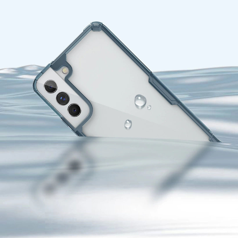 Nillkin Nature Pro sag til Samsung Galaxy S22 + (S22 Plus) pansret cover gennemsigtigt cover