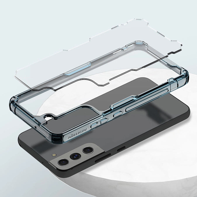 Nillkin Nature Pro sag til Samsung Galaxy S22 + (S22 Plus) pansret cover gennemsigtigt cover