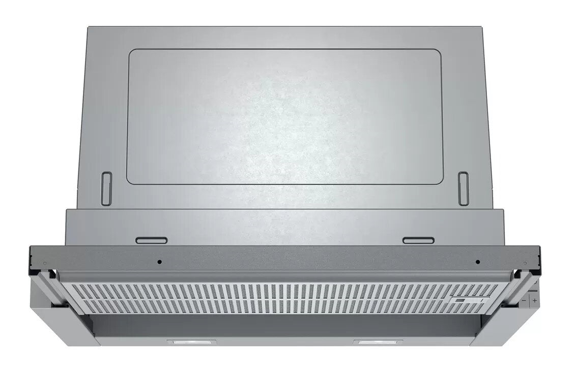 Siemens iQ300 LI67RB531 emhætte Semi indbygget (træk ud) Metallic, Sølv 728 m³/t