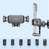 Joyroom mekanisk bil cockpit holder sort (JR-ZS283)