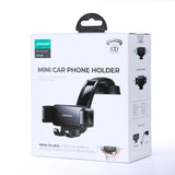 Joyroom mekanisk bil cockpit holder sort (JR-ZS283)