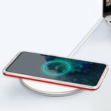 Gennemsigtig 3in1 case til Samsung Galaxy S22 + (S22 Plus) ramme gel cover rød