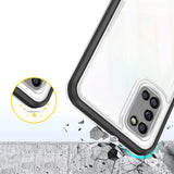 Gennemsigtig 3 i 1-kasse til Samsung Galaxy A03s (166)
