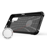 Hybrid Armor Case Tough Rugged Cover til Xiaomi Redmi Note 11T 5G / Redmi Note 11S 5G / Poco M4 Pro 5G blå
