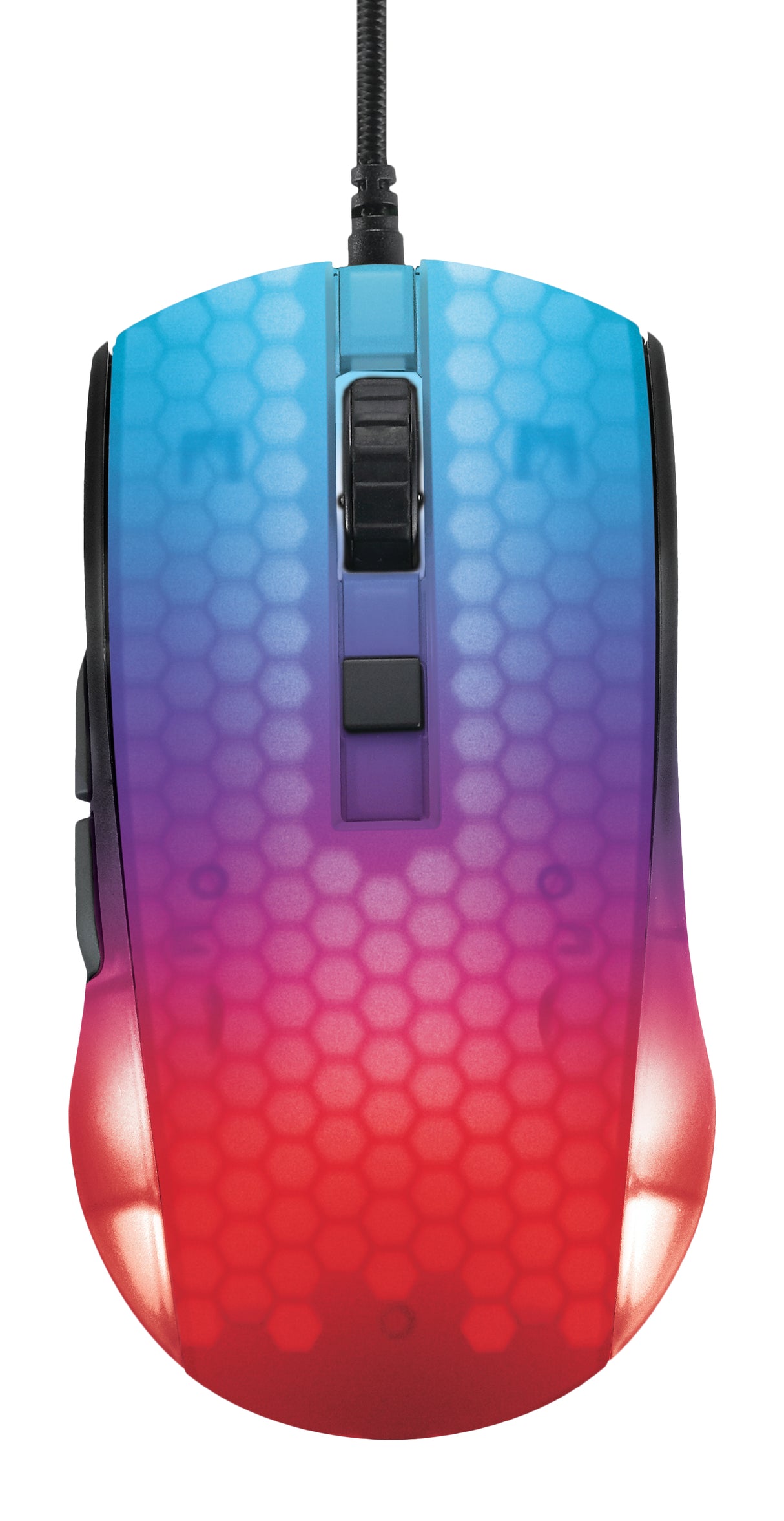 Deltaco Gaming DM310 ultralight mouse, semi-transparent blac
