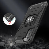 Wozinsky Ring Armor Tough Hybrid Case Cover + Magnetisk Mount til Samsung Galaxy S22 guld