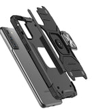 Wozinsky Ring Armor robust hybrid case cover + magnetisk holder til Samsung Galaxy S22 blå